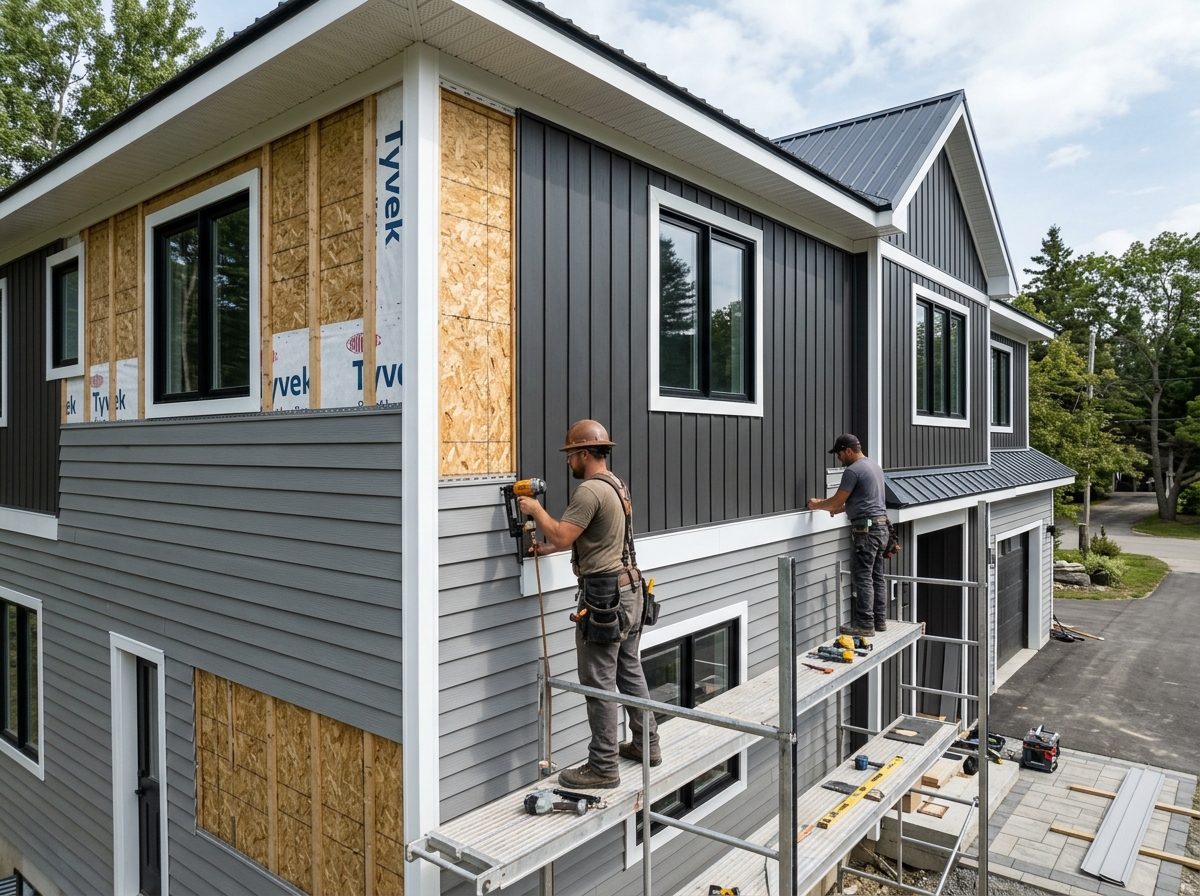 Exterior siding installation and restoration